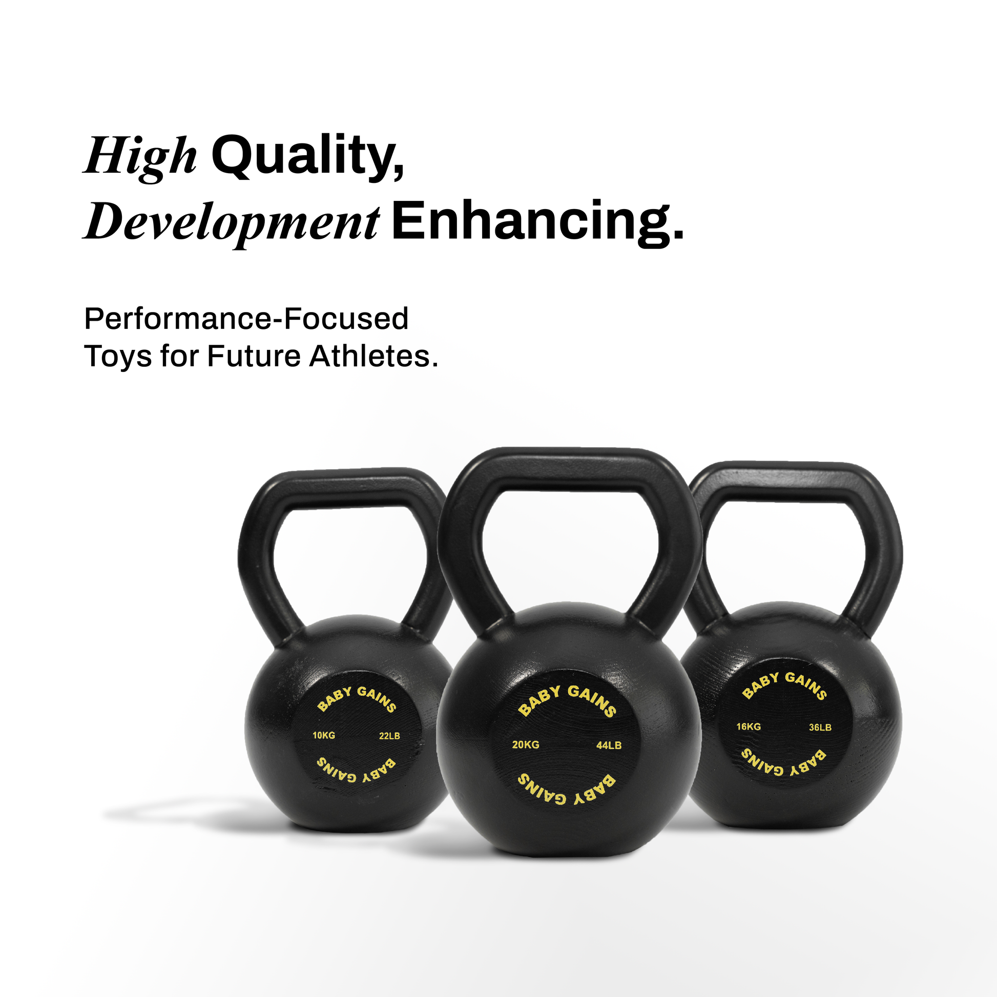Kids Starter Kettlebell Set Baby Gains