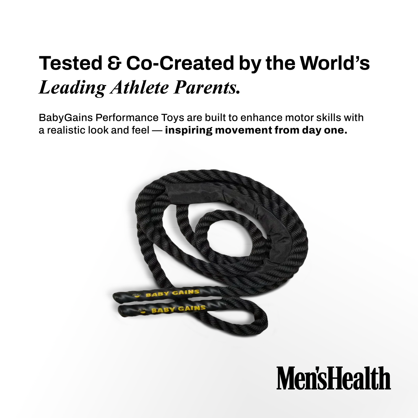 BabyGains Kids Battle Rope fitness rope for active children - view 7
