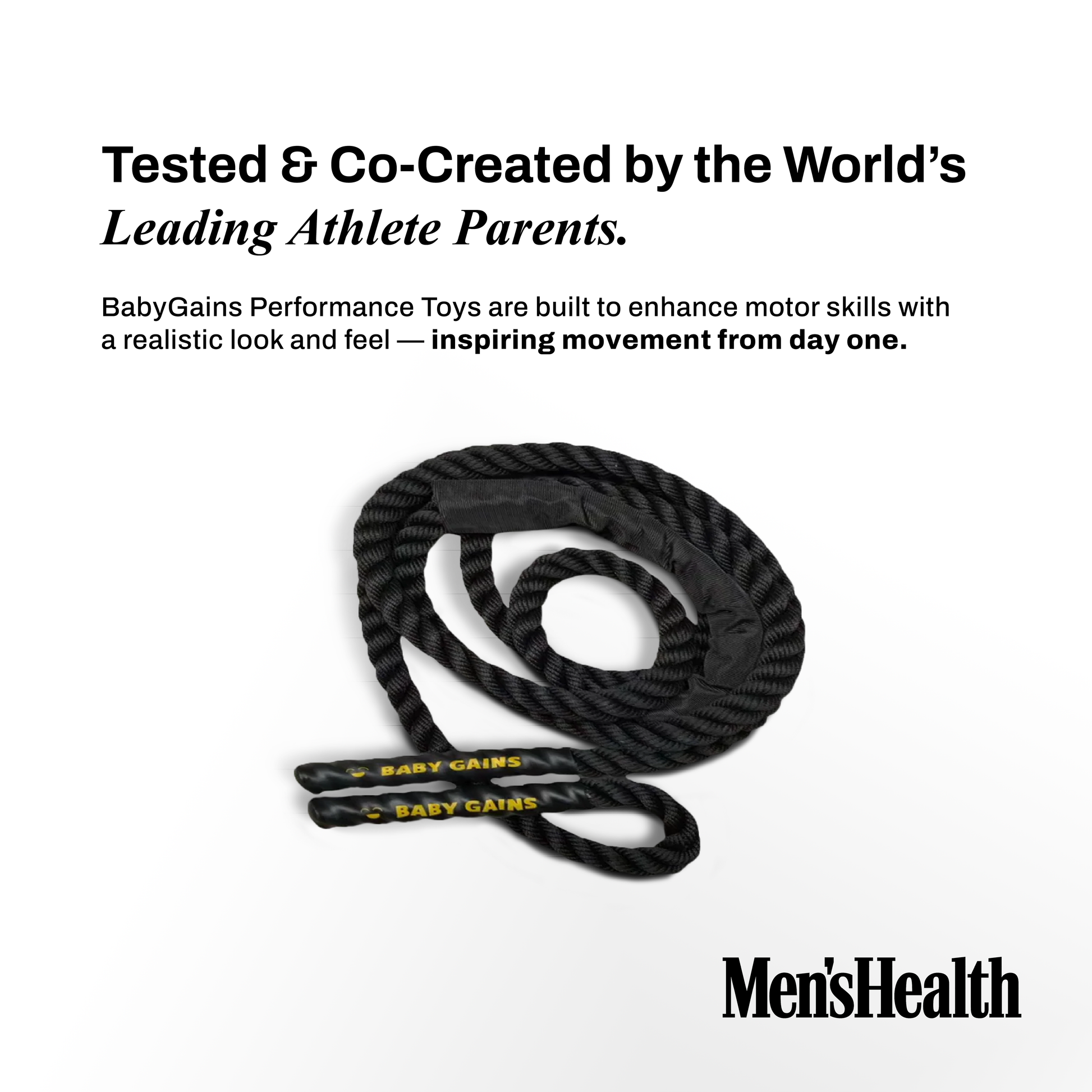 BabyGains Kids Battle Rope fitness rope for active children - view 7