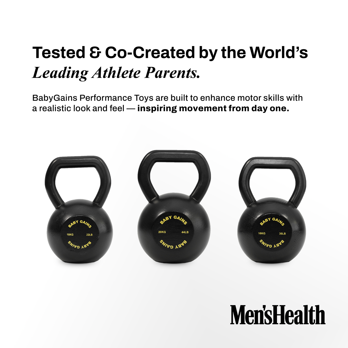 Kids Starter Kettlebell Set Baby Gains