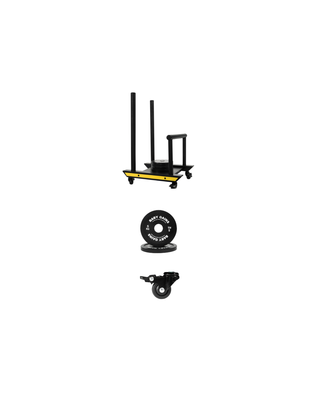 BabyGains Kids Power Sled wooden baby walker for toddlers - view 8