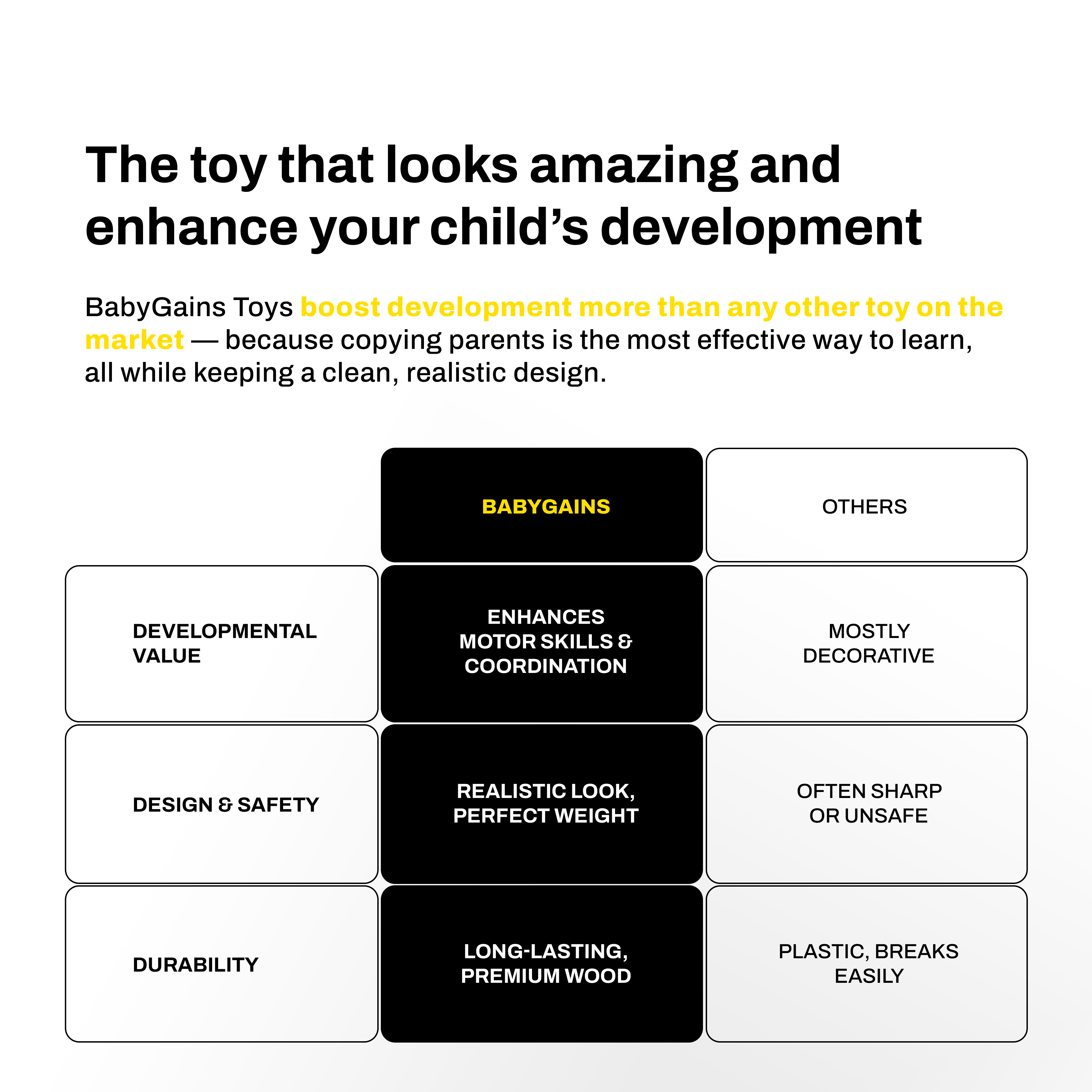 Kids Elite Barbell Kit Baby Gains