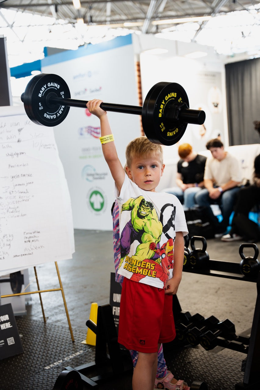Kids Elite Barbell Kit Baby Gains