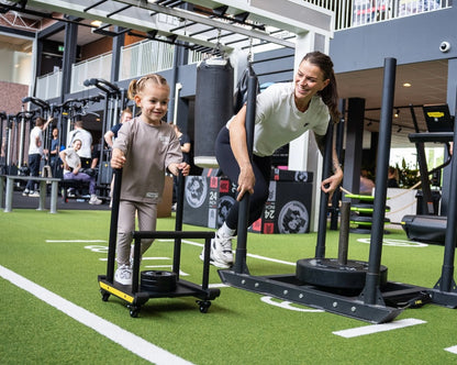 Kids Wooden Power Sled [walker] Baby Gains