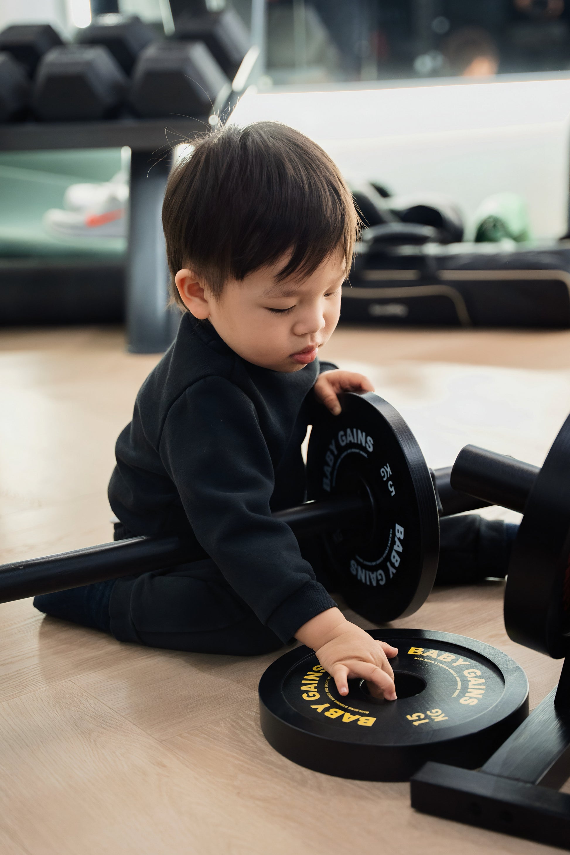BabyGains Starter Barbell Set for Kids Ages 2 to 6