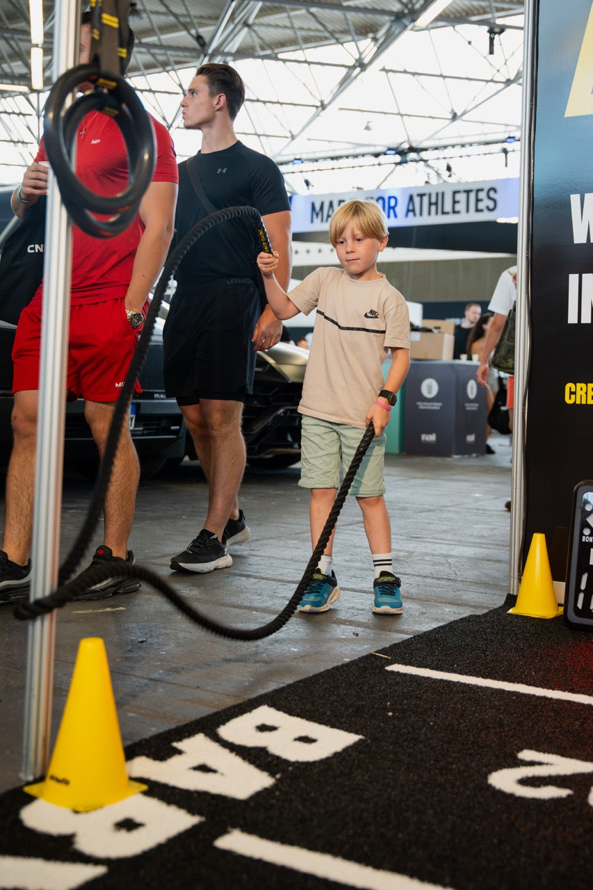BabyGains Kids Battle Rope fitness rope for active children - view 3