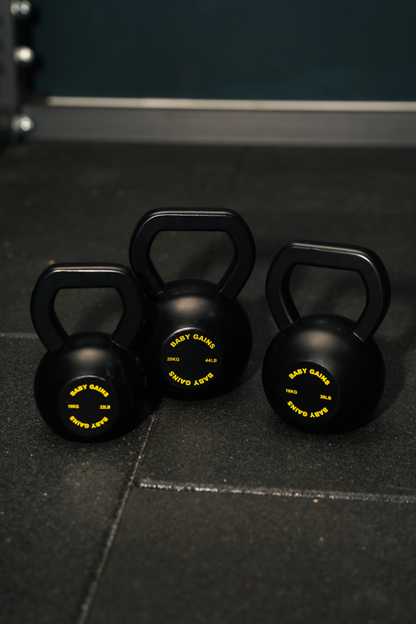 Kids Wooden Starter Kettlebell Set Baby Gains