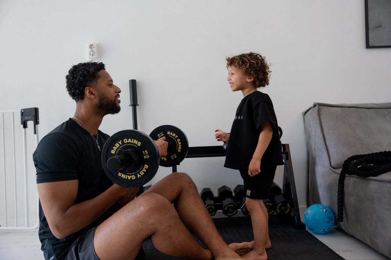 BabyGains Starter Barbell Set for Kids Ages 2 to 6
