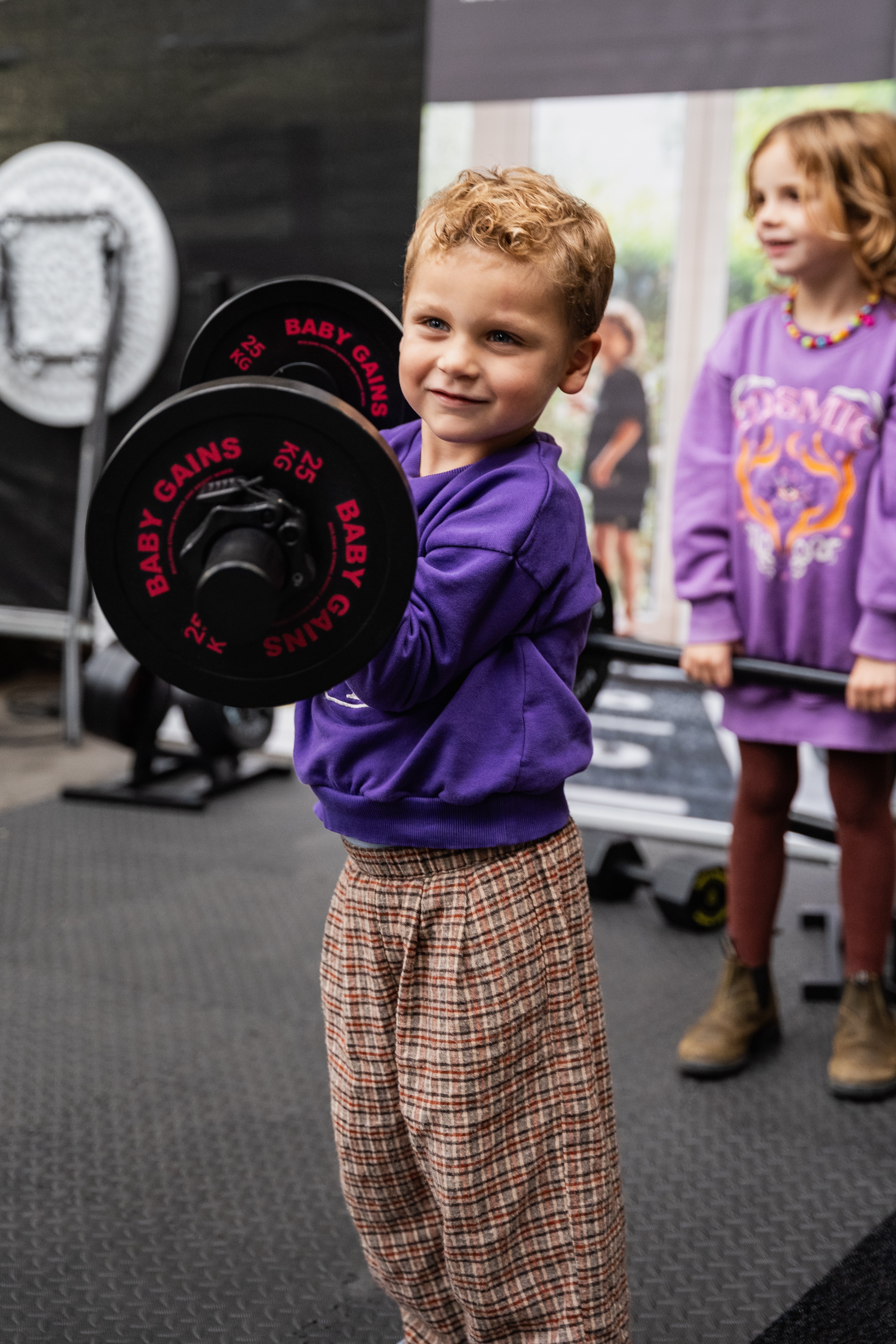 Kids Elite Barbell Kit Baby Gains