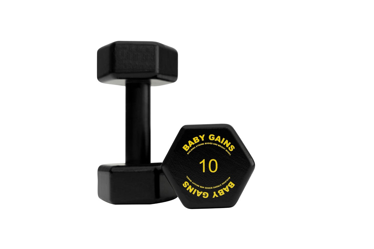 BabyGains Complete Rack and Bell Bundle kids mini home gym - view 7