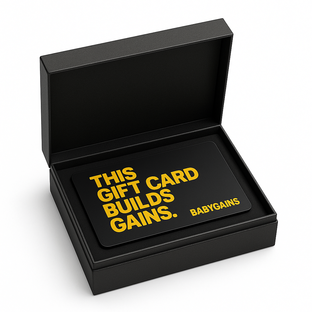 BabyGains Gift Card gift of gains for active families - view 2