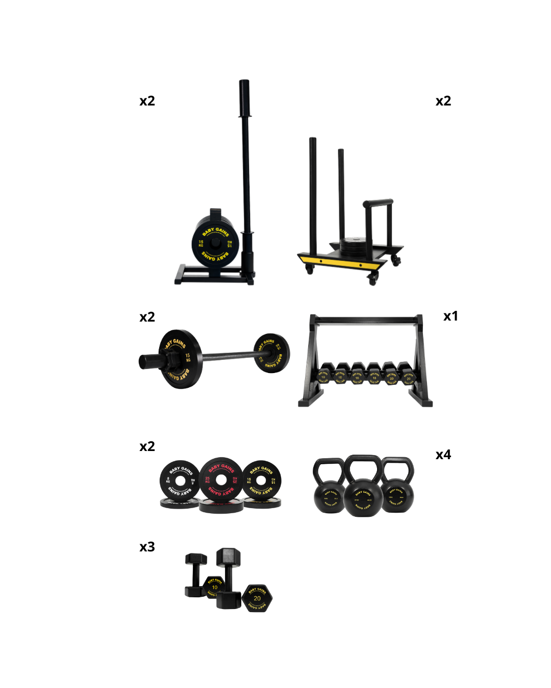 THE CLASS SET -  for Kids Classes & Functional Boxes Baby Gains