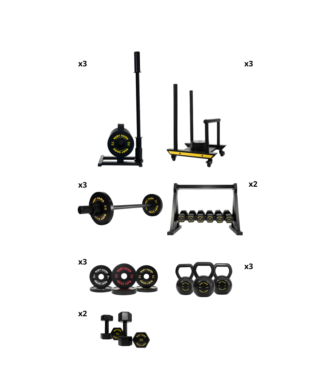 THE BABYGAINS ZONE  for Large Gyms & Academies Baby Gains
