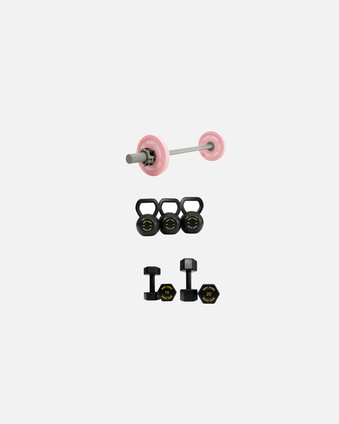 Baby Gains Pink Starter Bundle